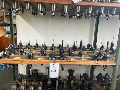 Assortiment intern gekoelde twist drills SK40