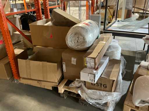 Batch of installation materials