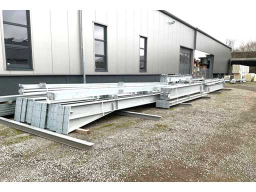 D | Steel hall with plinth 800 sqm