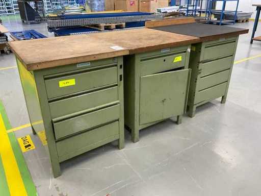 Overtoom Workshop Cabinets (3x)