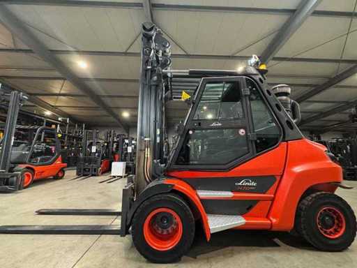 2020 Serwis+UVV 04/2027 Linde H70D EVO 7.000kg 3.+4. Wózek widłowy z zaworem Diesel 11.767 godzin