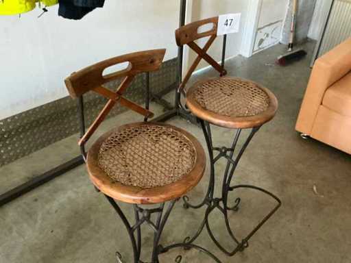 Tabouret de bar vintage