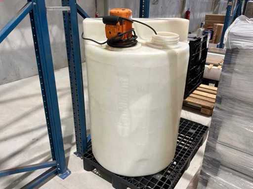 Vertikaler Mischtank