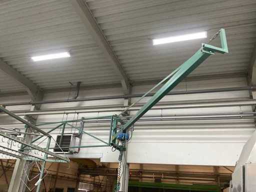 1999 Muyen VA115 Construcție macara cu jib pe perete