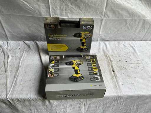 Tournevis sans fil Trotec (2x)