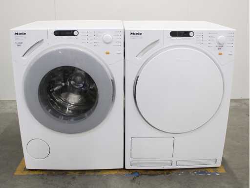 Miele V 1814 SoftCare System lavatrice & Miele T 7744 C SoftCare System Asciugatrice
