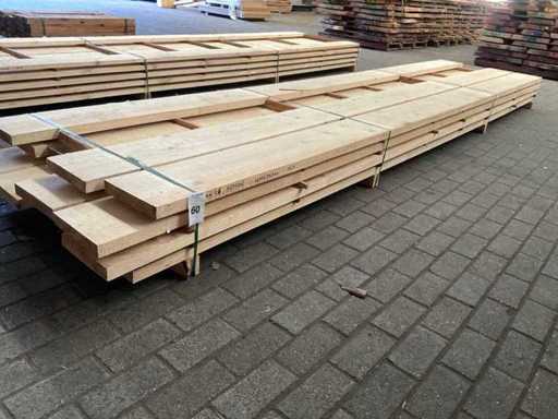 Spruce boards 40x250 mm (15x)