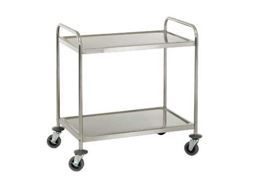 Horeca equipment - 2-level serving trolley