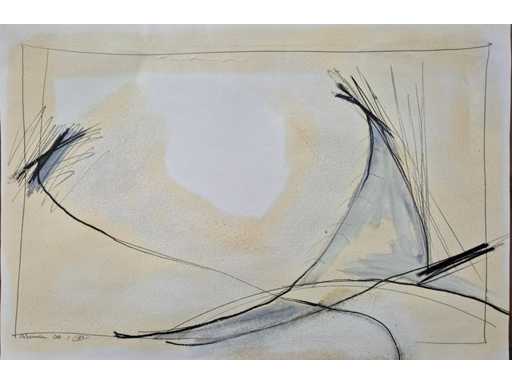 Acrilico/gesso Gert Jan van Maanen