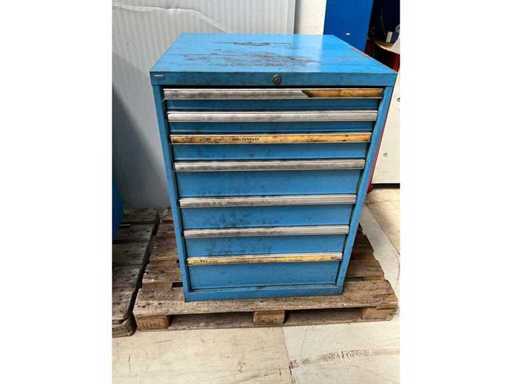 Lista - chest of drawers with 7 drawers - chest of drawers with content
