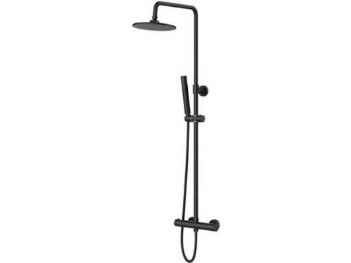 Aloni - Rain shower 20 cm with hand shower round