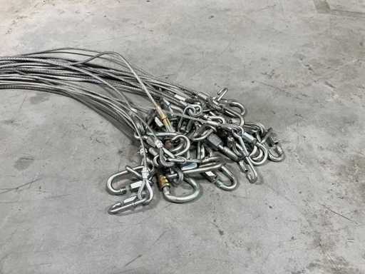 Safety, 1-1,5m, accartocciata, con closer (25x)