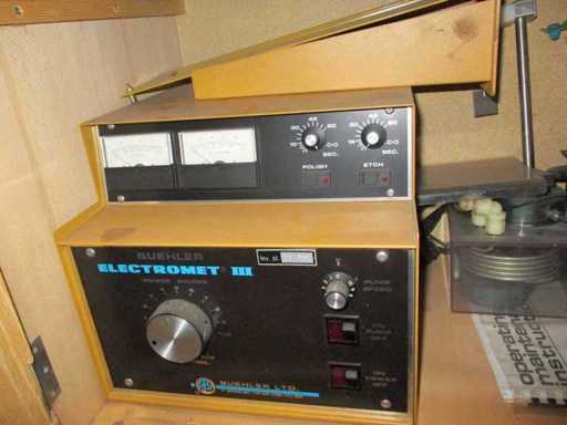 BUHLER - ELECTROMET III - Dispositivo de pulido - grabado