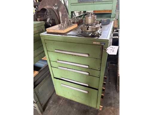 HAHN & KOLB workshop drawer cabinet with contents