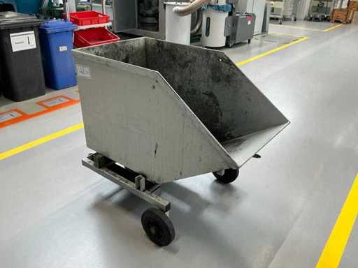 Mobiler Spänekippcontainer