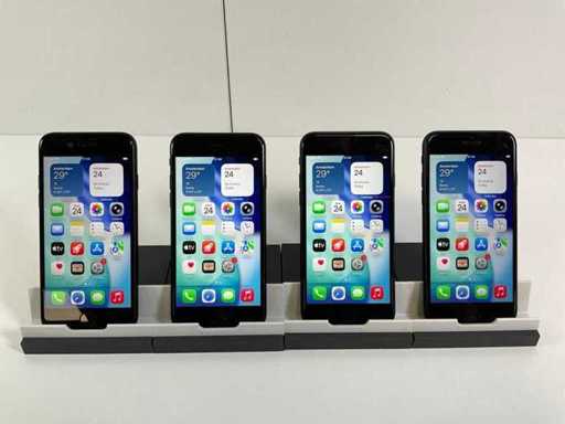 Apple iPhone SE 3ª generazione - 64 GB - Mezzanotte (4x)