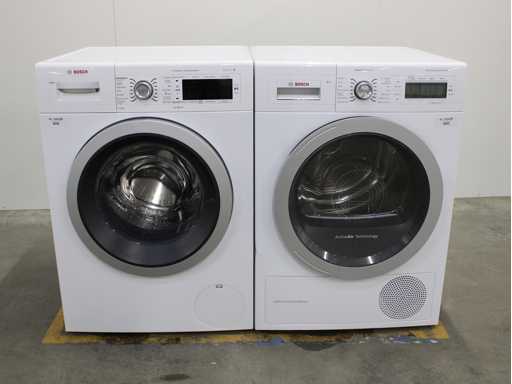 Bosch Series|8 lavatrice i-DOS & Bosch HomeProfessional SelfCleaning Condenser Asciugatrice