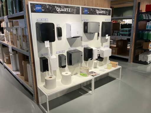 Quartzline Dispenser display