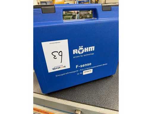 Röhm F-senso Pull-in force measuring instrument 10-80 Kn