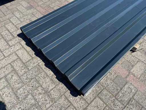 Blachy dachowe 250x110 cm 50 elementów 137m2 nowe nieużywane