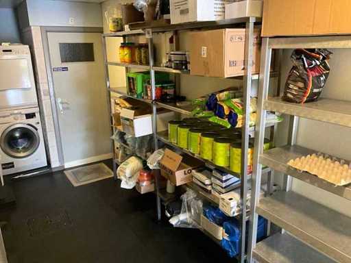 Rack de rangement en acier inoxydable