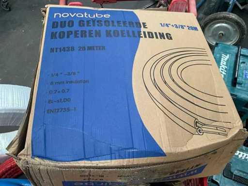 Novatube koperen koelleiding (3x)