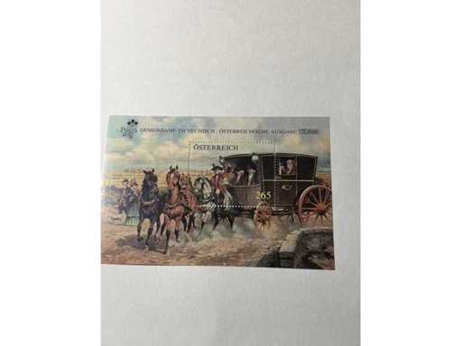 Timbres autrichiens| Édition conjointe tchèque-autrichienne