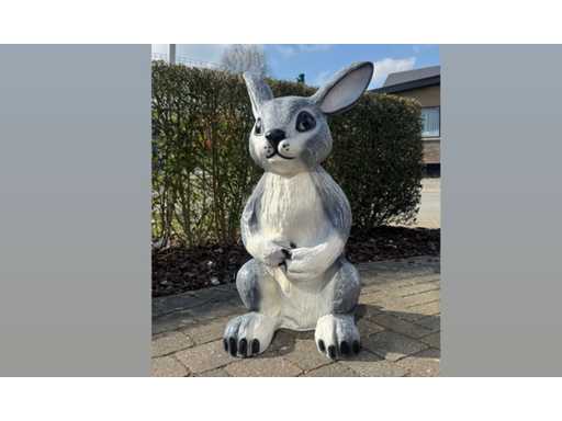 Bunny / Konijn H85cm Grey