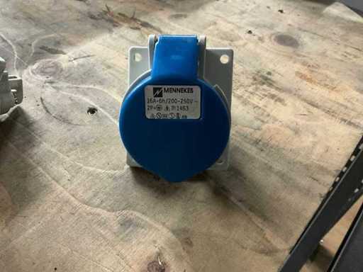 Mennekes CEE socket (16x)
