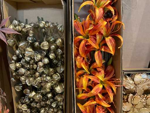 Silka Lot de fleurs artificielles