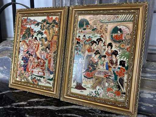 Chinesisches Porzellan (2x)