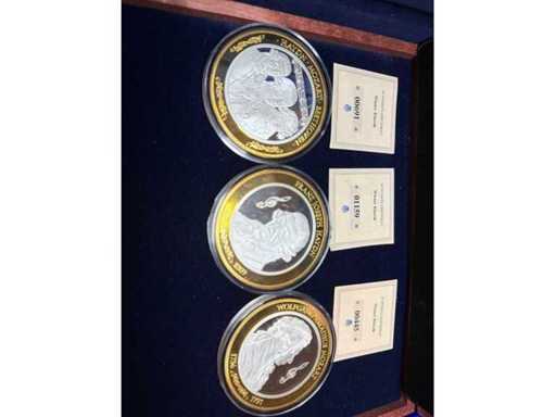 Trio commemorativo classico viennese da 70mm Austria