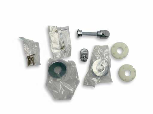 Kit de serrure de porte Cromolucido 2900 R 6 en laiton chromé marin - PS2900R6C