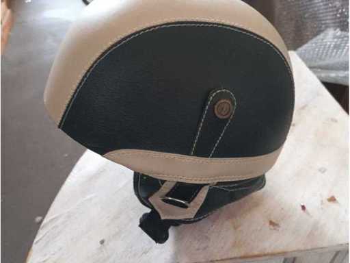 Vintage motorcycle helmet various models