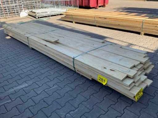 Fichtenplankenmischungspaket bis zu 4880 mm (68x)