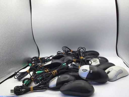 HP Lenovo Dell Mic, souris USB et PS2 (19x)