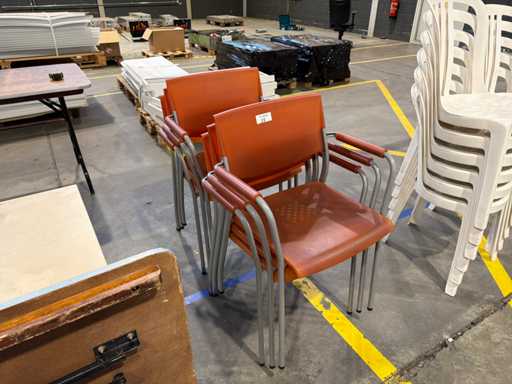 Chaise de cantine (6x)