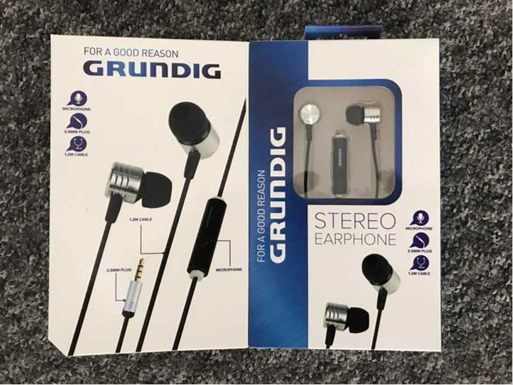 Grundig stereo earphone hot sale