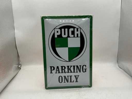 Puch Metallschild