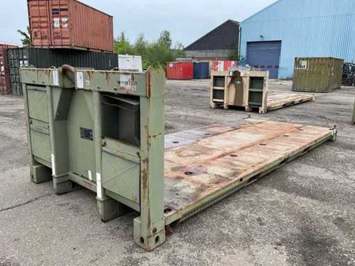 1988 Lohr 20 pieds plm Haakarm platform