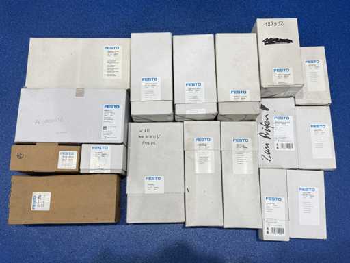 FESTO magnetoïdekleppen, druksensoren, drukregelkleppen