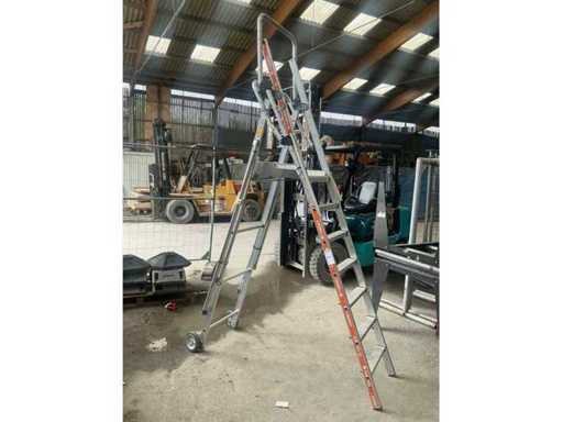 Tubesca Raptor 1x7 Platform Ladder