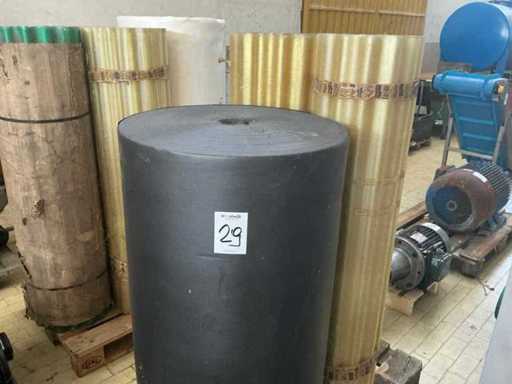 Machinery, spare parts and warehouse stocks