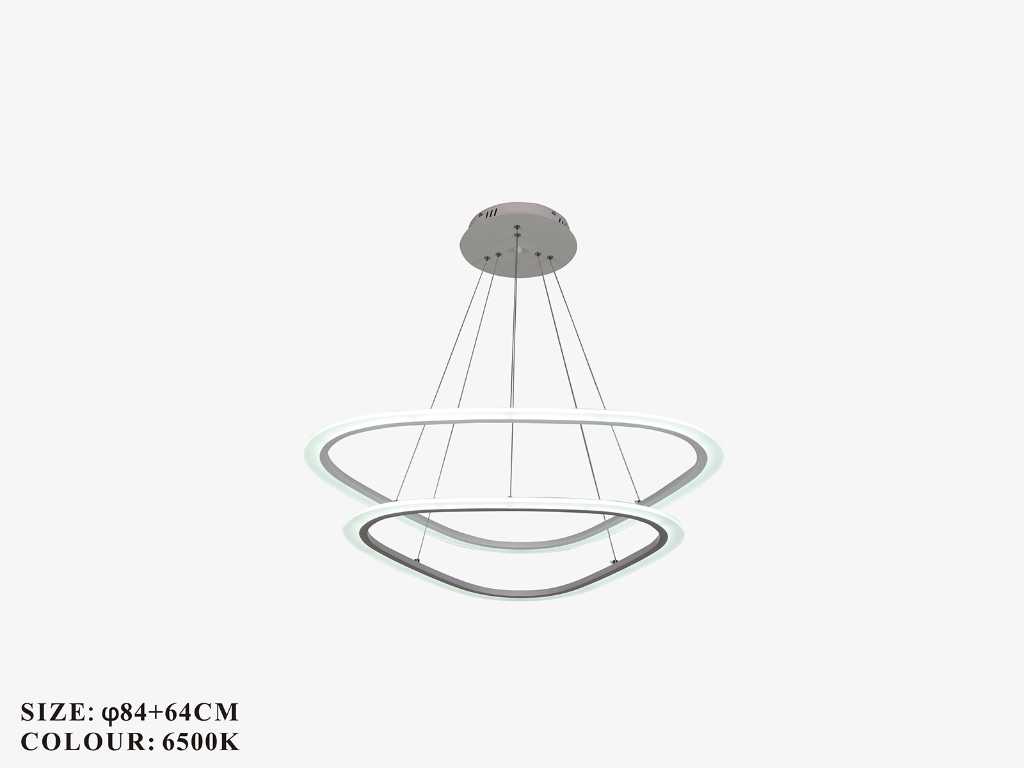 Chandeliers LED - 3 colors - remote control - Dimmable - Art.nr. (P7068/84+64)