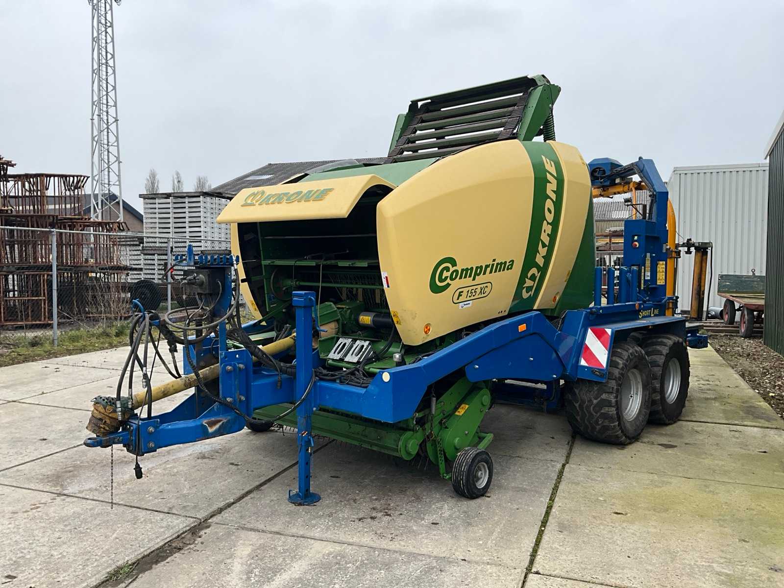 2014 Krone Comprima F 155XC / GSL 5040 Kombi Baler Wrapper Combination