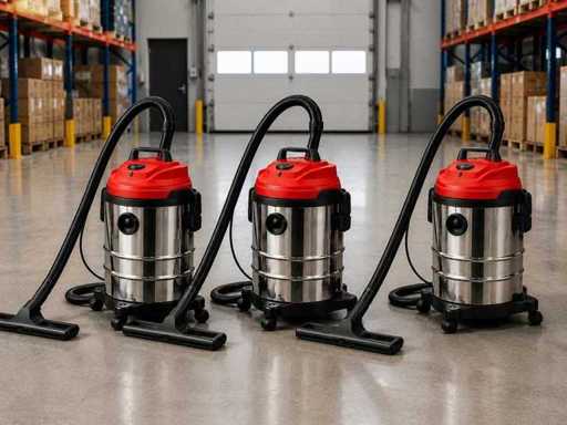 Industrial Wet and Dry Vacuum Cleaner 3-in-1 (3x)