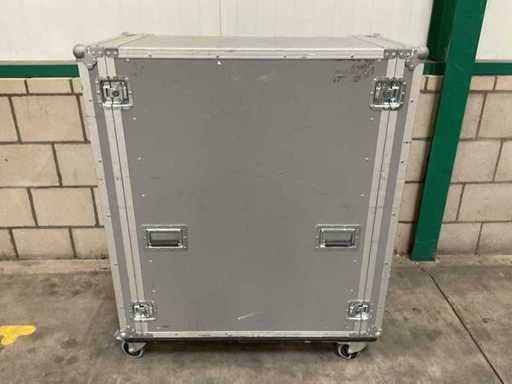 Flight Case Audipack con portapacchi da 19"