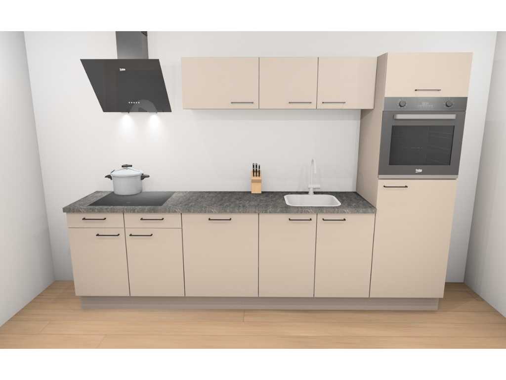 Häcker Concept130 - UNO kashmir - Kitchen layout