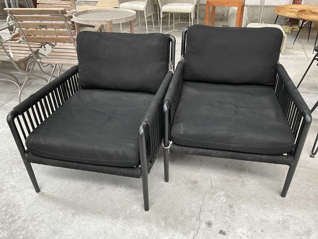 2x lounge chair RODA HARP