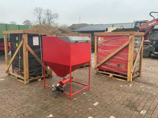 Klimosz Maxi 200 2x720 Industriepelletofen 203kW ungenutzt